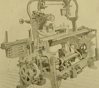 An illustration from Weaving; a practical guide to the mechanical construction, operation, and care of weaving machinery, and all details of the mechanical processes involved in weaving (1909)