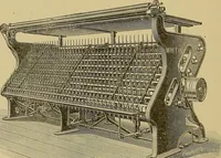 An illustration from Weaving; a practical guide to the mechanical construction, operation, and care of weaving machinery, and all details of the mechanical processes involved in weaving (1909)