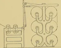 An illustration from Weaving; a practical guide to the mechanical construction, operation, and care of weaving machinery, and all details of the mechanical processes involved in weaving (1909)