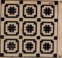 Picture 85 of 140 from Nützliches in lauter auserlesenen, wohl-approbirt- und meistentheils neu-inventirten Mustern bestehendes, Weber-Bild-Buch : als, zwey und siebenzig gesteinten Zeichnungen, von 15. bis auf 40. schäfftig und 32. Stück 16. und 20. schäfftigen Hin- und Wieder-Mödel, auch allerhand der nettesten Gattung von roth-gestreifften Arbeiten, sammt denen dazu gehörigen Zügen und Schnürungen : ingleichen allerhand nöthigen Bildern, auch Doppel-Kellisch, und einer Art von den Damast-Boden, 8. Flügel auf einen Bruch : dann eine Anweisung, wie sich diese Art Züg und Bilder zu halben Brüchen theilen, zerlegen, auch Doppel-Kellisch-Bilder so, wie man sie zum Gebrauch nöthig, selbst versetzen und verändern kan : wobey auch einer jeden Gattung insonderheit eine schrifftliche Anleitung voran gedruckt worden (1783), leaf 114