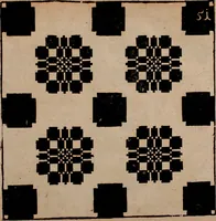 Picture 90 of 140 from Nützliches in lauter auserlesenen, wohl-approbirt- und meistentheils neu-inventirten Mustern bestehendes, Weber-Bild-Buch : als, zwey und siebenzig gesteinten Zeichnungen, von 15. bis auf 40. schäfftig und 32. Stück 16. und 20. schäfftigen Hin- und Wieder-Mödel, auch allerhand der nettesten Gattung von roth-gestreifften Arbeiten, sammt denen dazu gehörigen Zügen und Schnürungen : ingleichen allerhand nöthigen Bildern, auch Doppel-Kellisch, und einer Art von den Damast-Boden, 8. Flügel auf einen Bruch : dann eine Anweisung, wie sich diese Art Züg und Bilder zu halben Brüchen theilen, zerlegen, auch Doppel-Kellisch-Bilder so, wie man sie zum Gebrauch nöthig, selbst versetzen und verändern kan : wobey auch einer jeden Gattung insonderheit eine schrifftliche Anleitung voran gedruckt worden (1783), leaf 132