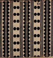Picture 102 of 140 from Nützliches in lauter auserlesenen, wohl-approbirt- und meistentheils neu-inventirten Mustern bestehendes, Weber-Bild-Buch : als, zwey und siebenzig gesteinten Zeichnungen, von 15. bis auf 40. schäfftig und 32. Stück 16. und 20. schäfftigen Hin- und Wieder-Mödel, auch allerhand der nettesten Gattung von roth-gestreifften Arbeiten, sammt denen dazu gehörigen Zügen und Schnürungen : ingleichen allerhand nöthigen Bildern, auch Doppel-Kellisch, und einer Art von den Damast-Boden, 8. Flügel auf einen Bruch : dann eine Anweisung, wie sich diese Art Züg und Bilder zu halben Brüchen theilen, zerlegen, auch Doppel-Kellisch-Bilder so, wie man sie zum Gebrauch nöthig, selbst versetzen und verändern kan : wobey auch einer jeden Gattung insonderheit eine schrifftliche Anleitung voran gedruckt worden (1783), leaf 152