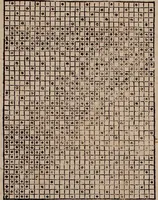 Picture 107 of 140 from Nützliches in lauter auserlesenen, wohl-approbirt- und meistentheils neu-inventirten Mustern bestehendes, Weber-Bild-Buch : als, zwey und siebenzig gesteinten Zeichnungen, von 15. bis auf 40. schäfftig und 32. Stück 16. und 20. schäfftigen Hin- und Wieder-Mödel, auch allerhand der nettesten Gattung von roth-gestreifften Arbeiten, sammt denen dazu gehörigen Zügen und Schnürungen : ingleichen allerhand nöthigen Bildern, auch Doppel-Kellisch, und einer Art von den Damast-Boden, 8. Flügel auf einen Bruch : dann eine Anweisung, wie sich diese Art Züg und Bilder zu halben Brüchen theilen, zerlegen, auch Doppel-Kellisch-Bilder so, wie man sie zum Gebrauch nöthig, selbst versetzen und verändern kan : wobey auch einer jeden Gattung insonderheit eine schrifftliche Anleitung voran gedruckt worden (1783), leaf 162