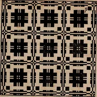 Picture 14 of 140 from Nützliches in lauter auserlesenen, wohl-approbirt- und meistentheils neu-inventirten Mustern bestehendes, Weber-Bild-Buch : als, zwey und siebenzig gesteinten Zeichnungen, von 15. bis auf 40. schäfftig und 32. Stück 16. und 20. schäfftigen Hin- und Wieder-Mödel, auch allerhand der nettesten Gattung von roth-gestreifften Arbeiten, sammt denen dazu gehörigen Zügen und Schnürungen : ingleichen allerhand nöthigen Bildern, auch Doppel-Kellisch, und einer Art von den Damast-Boden, 8. Flügel auf einen Bruch : dann eine Anweisung, wie sich diese Art Züg und Bilder zu halben Brüchen theilen, zerlegen, auch Doppel-Kellisch-Bilder so, wie man sie zum Gebrauch nöthig, selbst versetzen und verändern kan : wobey auch einer jeden Gattung insonderheit eine schrifftliche Anleitung voran gedruckt worden (1783), leaf 34