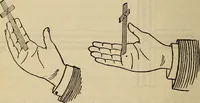 An illustration from Wehman Bros.' new book of one hundred and fifty parlor tricks and games : home-made apparatus (1905)