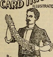 An illustration from Wehman Bros.' new book of one hundred and fifty parlor tricks and games : home-made apparatus (1905)