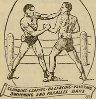 An illustration from Wehman Bros.' new book of one hundred and fifty parlor tricks and games : home-made apparatus (1905)