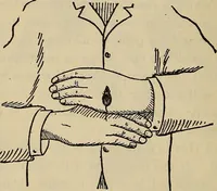 An illustration from Wehman Bros.' new book of one hundred and fifty parlor tricks and games : home-made apparatus (1905)