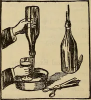 An illustration from Wehman Bros.' new book of one hundred and fifty parlor tricks and games : home-made apparatus (1905)