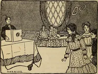 An illustration from Wehman Bros.' new book of one hundred and fifty parlor tricks and games : home-made apparatus (1905)