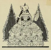 An illustration from Weldon's antique tapestry (1920)