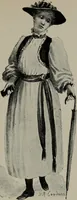 An illustration from The well-dressed woman: a study in the practical application to dress of the laws of health, art, and morals (1893)