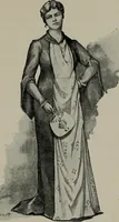 An illustration from The well-dressed woman: a study in the practical application to dress of the laws of health, art, and morals (1893)