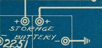 An illustration from Wells' auto-electricians' handbook; a reference book of adjustments, tests, repairs and performance of electric lighting and starting equipment on automobiles (1922)