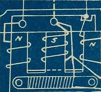 An illustration from Wells' auto-electricians' handbook; a reference book of adjustments, tests, repairs and performance of electric lighting and starting equipment on automobiles (1922)