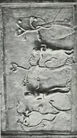 An illustration from Weltanschauungsprobleme und Lebenssysteme in der Kunst der Vergangenheit (1918)