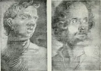 An illustration from Weltanschauungsprobleme und Lebenssysteme in der Kunst der Vergangenheit (1918)