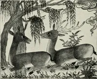 An illustration from Weltanschauungsprobleme und Lebenssysteme in der Kunst der Vergangenheit (1918)