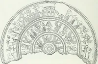 An illustration from Weltgeschichte der Kunst bis zur Erbauung der Sophienkirche (1888)