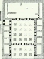An illustration from Weltgeschichte der Kunst bis zur Erbauung der Sophienkirche (1888)