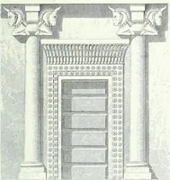 An illustration from Weltgeschichte der Kunst bis zur Erbauung der Sophienkirche (1888)