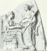 An illustration from Weltgeschichte der Kunst bis zur Erbauung der Sophienkirche (1888)