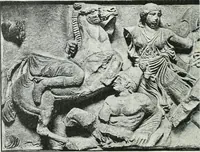 An illustration from Weltgeschichte der Kunst bis zur Erbauung der Sophienkirche (1888)