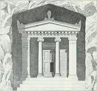 An illustration from Weltgeschichte der Kunst bis zur Erbauung der Sophienkirche (1888)