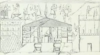 An illustration from Weltgeschichte der Kunst bis zur Erbauung der Sophienkirche (1888)
