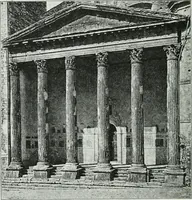 An illustration from Weltgeschichte der Kunst bis zur Erbauung der Sophienkirche (1888)