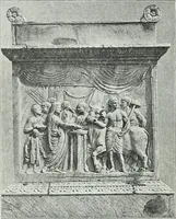 An illustration from Weltgeschichte der Kunst bis zur Erbauung der Sophienkirche (1888)