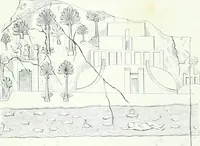 An illustration from Weltgeschichte der Kunst bis zur Erbauung der Sophienkirche (1888)