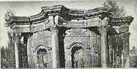 An illustration from Weltgeschichte der Kunst bis zur Erbauung der Sophienkirche (1888)