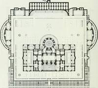 An illustration from Weltgeschichte der Kunst bis zur Erbauung der Sophienkirche (1888)