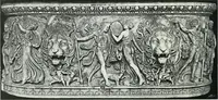 An illustration from Weltgeschichte der Kunst bis zur Erbauung der Sophienkirche (1888)