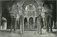 An illustration from Weltgeschichte der Kunst bis zur Erbauung der Sophienkirche (1888)