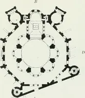 An illustration from Weltgeschichte der Kunst bis zur Erbauung der Sophienkirche (1888)