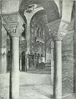An illustration from Weltgeschichte der Kunst bis zur Erbauung der Sophienkirche (1888)
