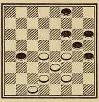 An illustration from Wendemuth's checker companion; a text book for all grades of players (1922)