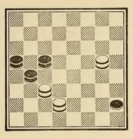 An illustration from Wendemuth's checker companion; a text book for all grades of players (1922)