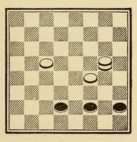An illustration from Wendemuth's checker companion; a text book for all grades of players (1922)