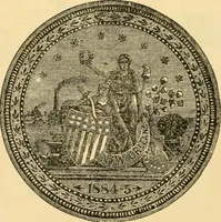 An illustration from Wenzel Friedrich, manufacturer of horn furniture. (1890)