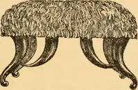 An illustration from Wenzel Friedrich, manufacturer of horn furniture. (1890)