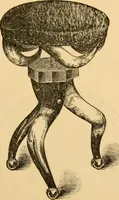 An illustration from Wenzel Friedrich, manufacturer of horn furniture. (1890)