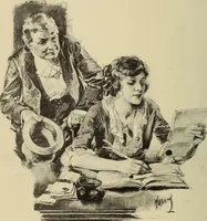 An illustration from What the advertiser & artist should know about reproduction; a review of the different methods of reproducing drawings and paintings from the viewpoint of the requirements of modern advertising, with which is incorporated specialized essays by ten of the most noteworthy engraving houses in America (1921)
