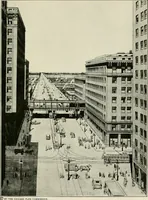 An illustration from What of the city? America's greatest issue--city planning, what it is and how to go about it to achieve success (1919)