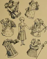 An illustration from What shall we do now? A book of suggestions for children's games and employments; (1904)