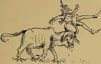 An illustration from What shall we do now? A book of suggestions for children's games and employments; (1904)