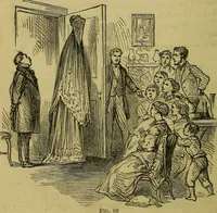 An illustration from What shall we do to-night? or, Social amusements for evening parties. Furnishing complete and varied programmes for twenty-six entertainments (1873)