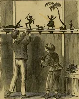 An illustration from What shall we do to-night? or, Social amusements for evening parties. Furnishing complete and varied programmes for twenty-six entertainments (1873)